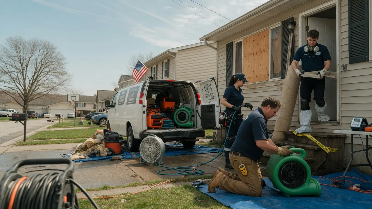 Water Damage Restoration in Anita, PA near me